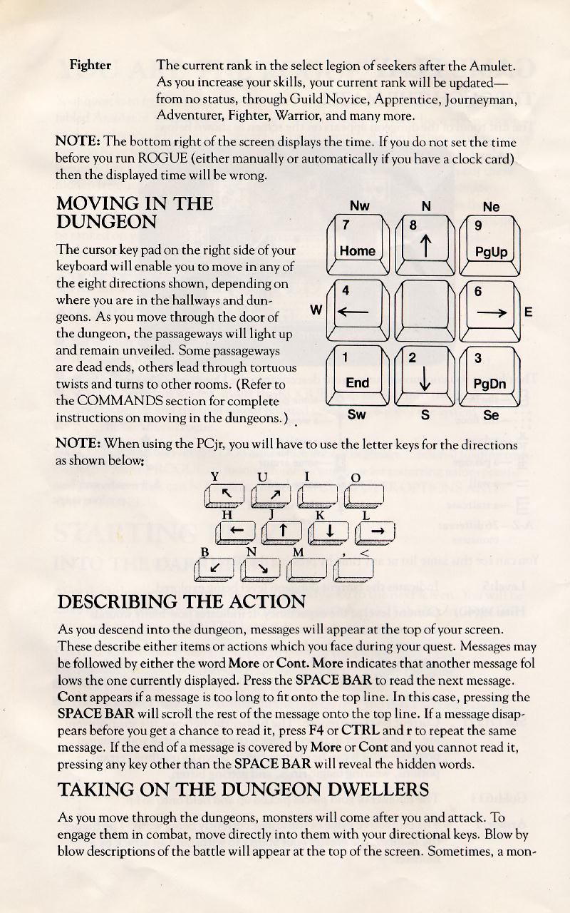 Rogue Manual Page #5