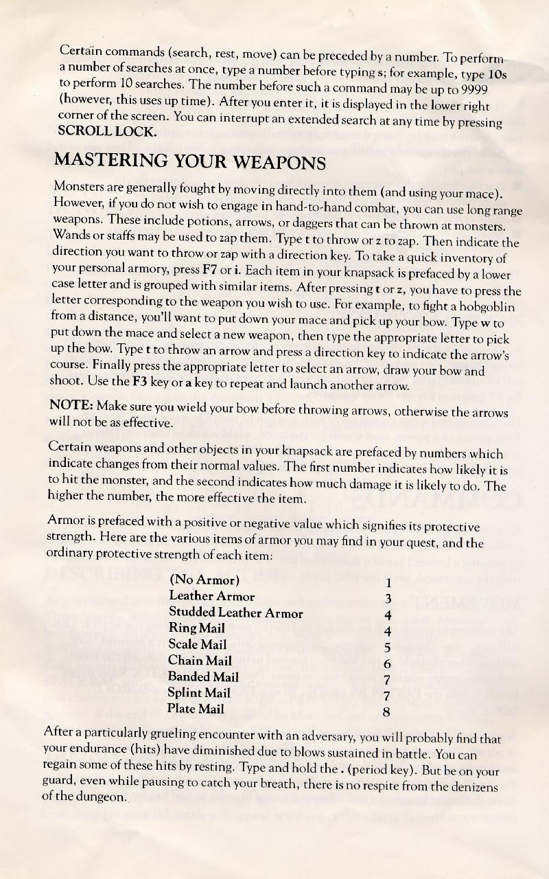 Rogue Manual Page #7